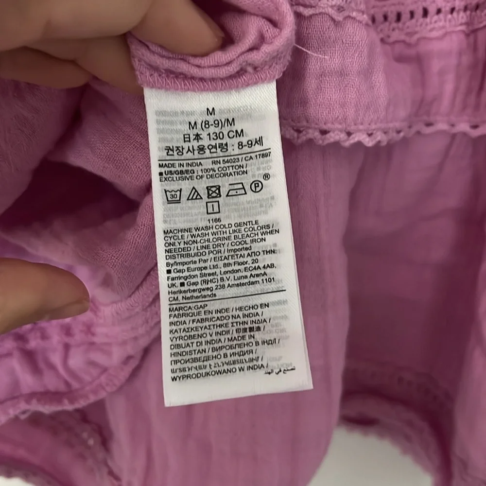 Gap Kids Ruffle Dress in Sugar Pink